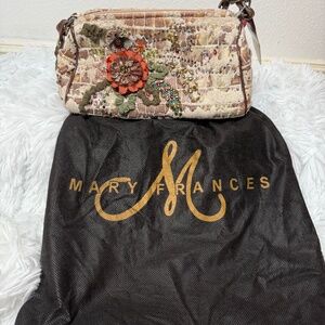 Mary Frances Multicolor Embellished Shoulder Bag